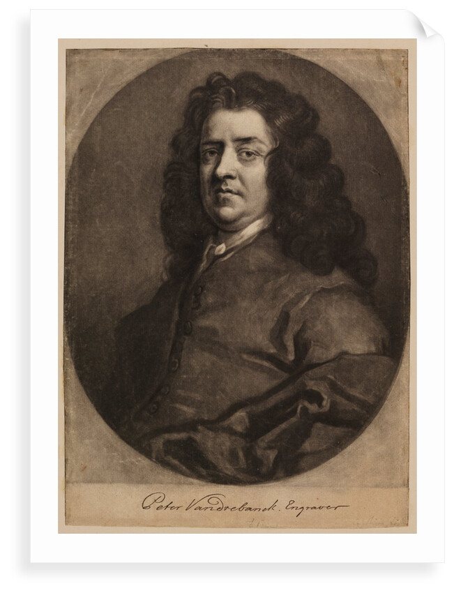 Portrait of Peter Vanderbank by George White