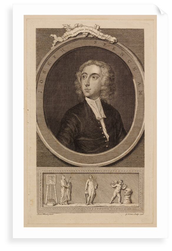 Portrait of Joseph Spence by George Vertue