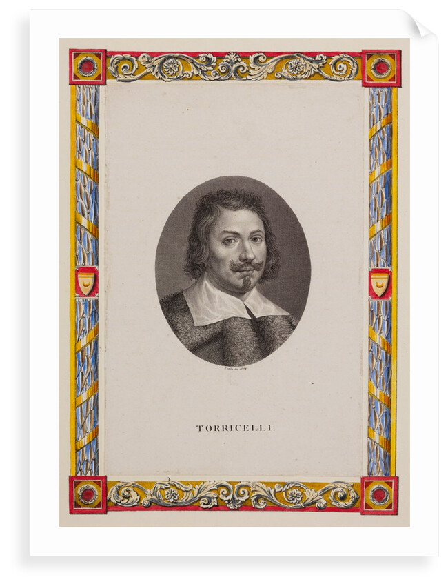 Portrait of Evangelista Torricelli by Unknown