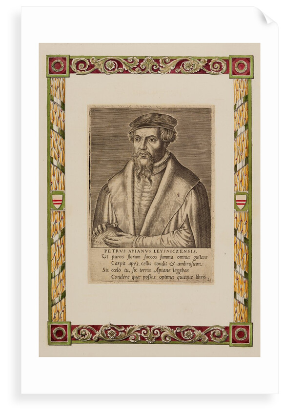 Portrait of Petrus Apianus by Philip Galle