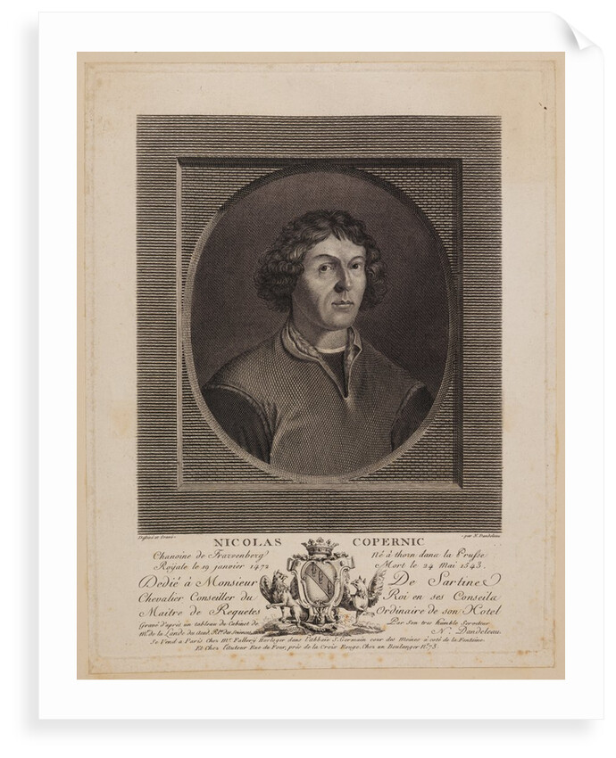 Portrait of Nicolaus Copernicus by Nicolas Dandeleau