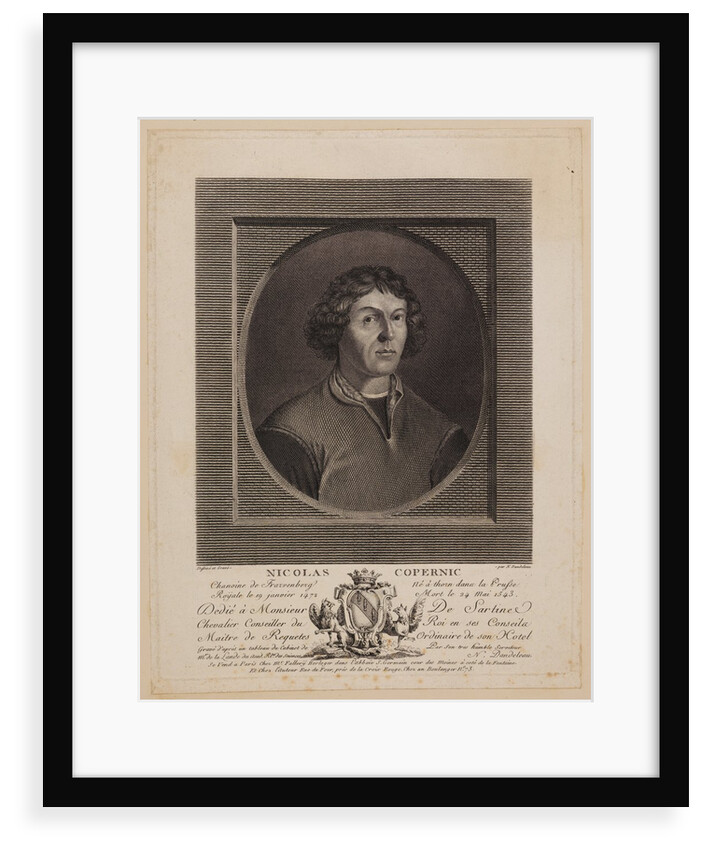 Portrait of Nicolaus Copernicus by Nicolas Dandeleau