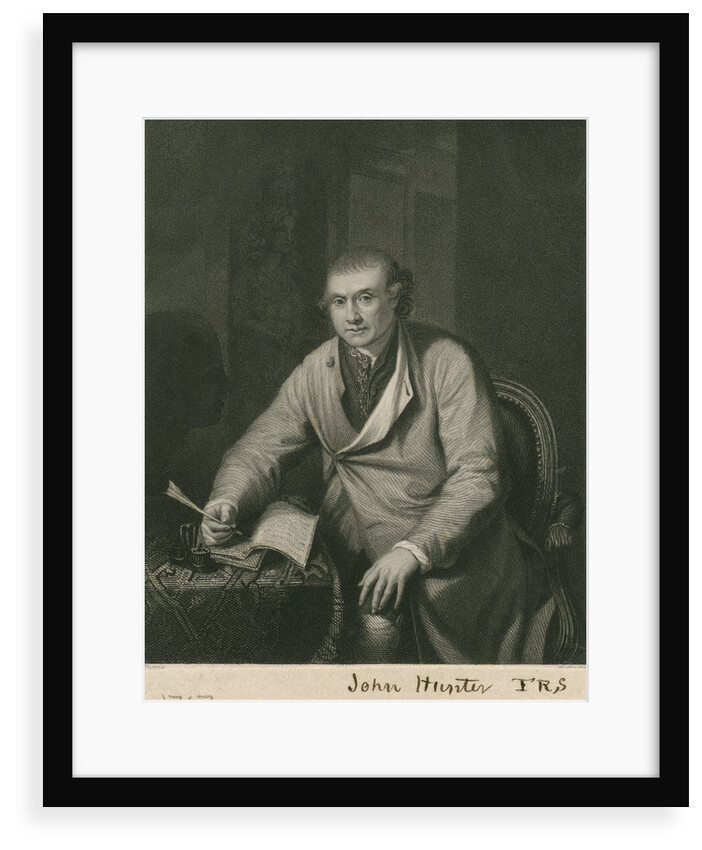 Portrait of John Hunter (1728-1793) by H Cook