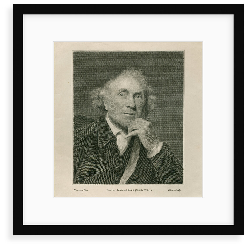 Portrait of John Hunter (1728-1793) by William Sharp