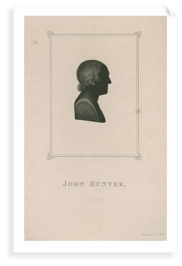 Portrait of John Hunter (1728-1793) by Georges Maile
