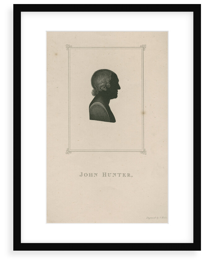 Portrait of John Hunter (1728-1793) by Georges Maile