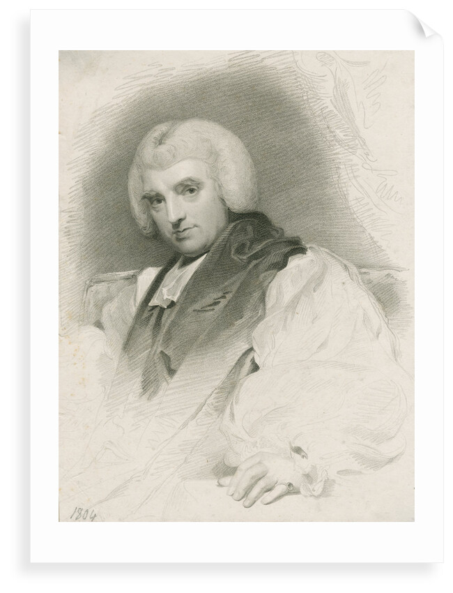 Portrait of George Isaac Huntingford (1748-1832) by Henry Hoppner Meyer