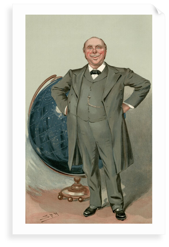 Caricature of Robert Stawell Ball by Leslie Matthew Ward