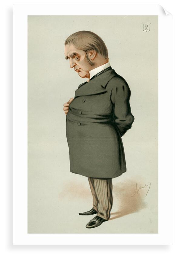 Caricature of William Withey Gull by Carlo Pellegrini