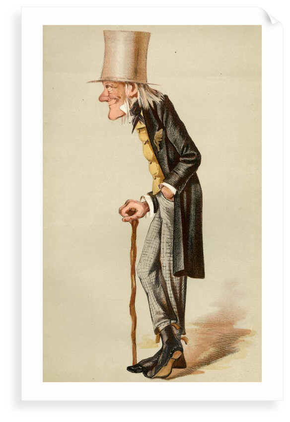 Caricature of Richard Owen by Leslie Matthew Ward