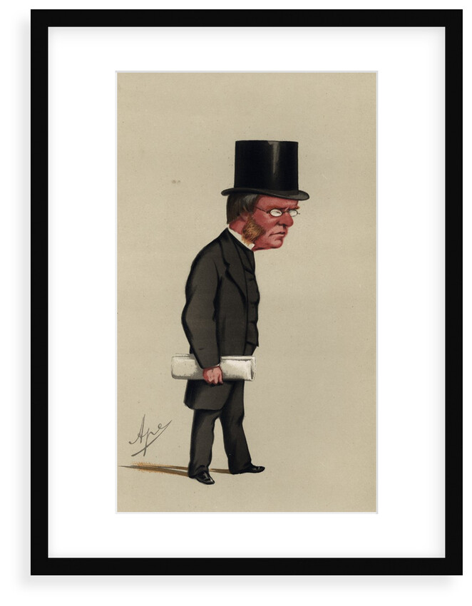 Caricature of Lyon Playfair by Carlo Pellegrini
