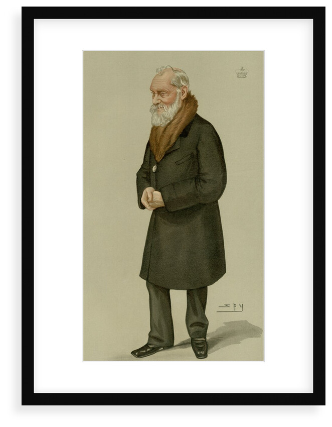 Caricature of William Thomson by Leslie Matthew Ward