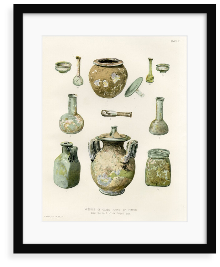 Glassware from Pompeii by C. F. Kell