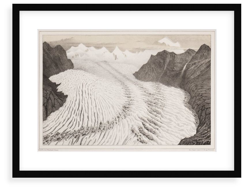 Various glaciers, Zermatt by Hercule Nicolet