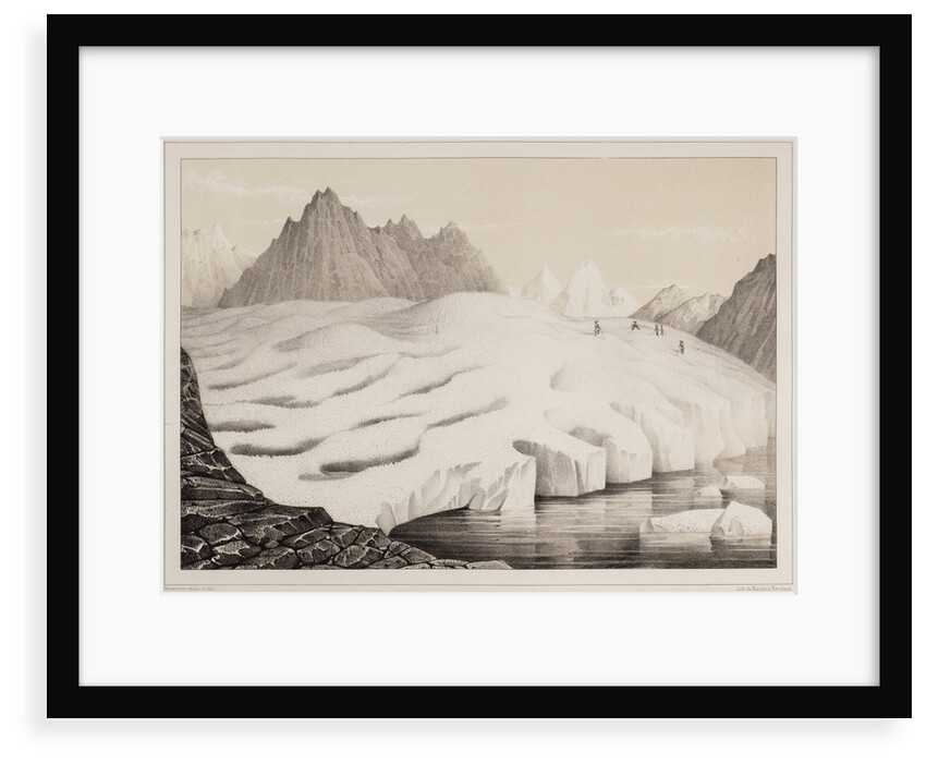 Aletsch glacier by Hercule Nicolet