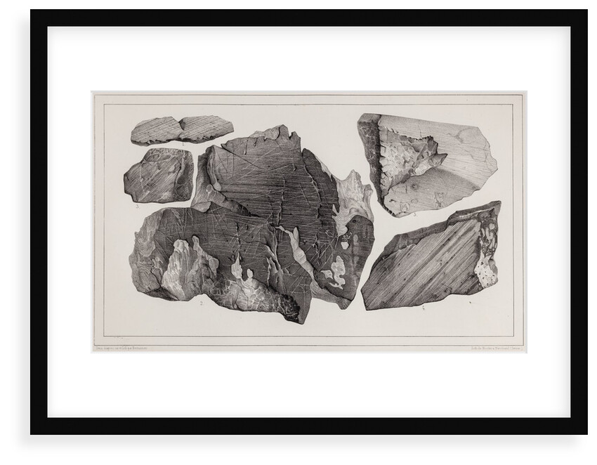 Glacial polish by Hercule Nicolet