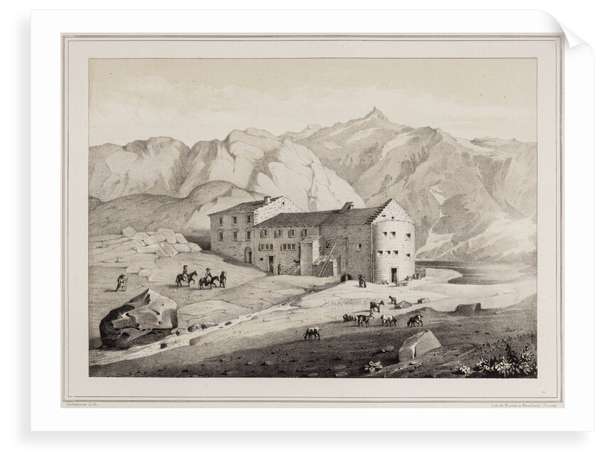 Grimsel pass by Hercule Nicolet