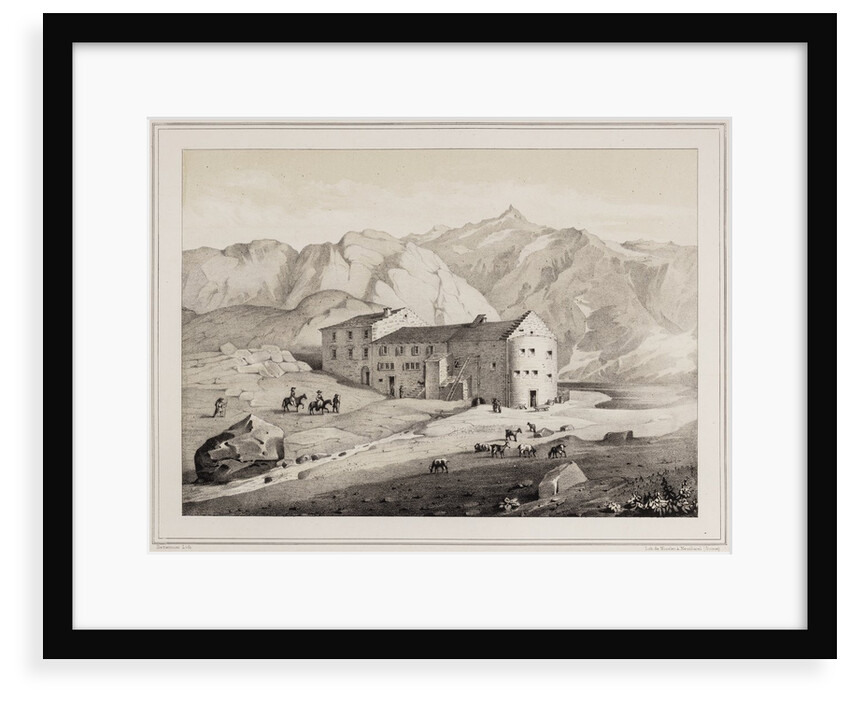 Grimsel pass by Hercule Nicolet