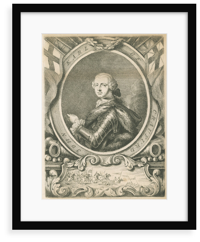 Portrait of John Lindsay, 20th Earl of Crawford (1720-1749) by Thomas Worlidge