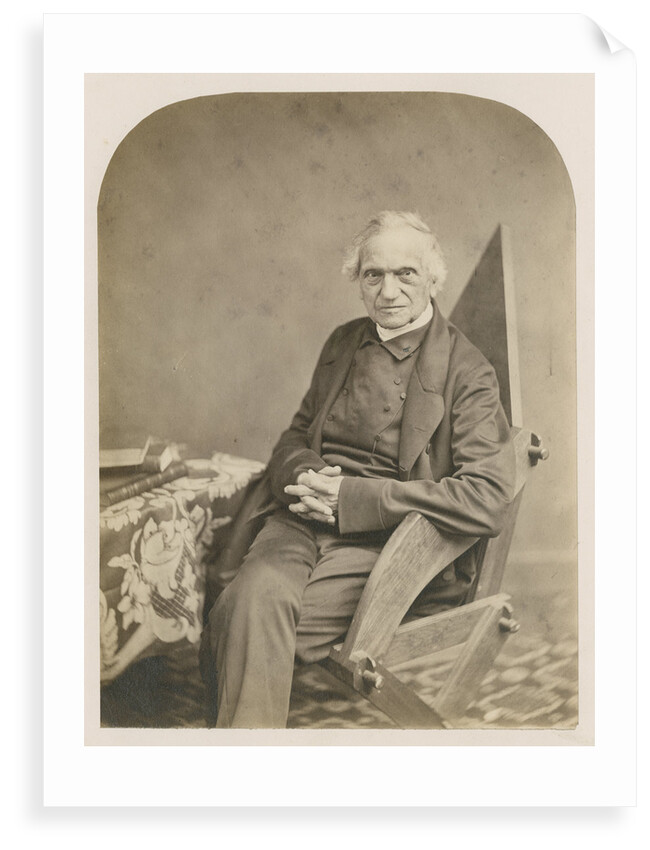 Portrait of Adam Sedgwick (1785-1873) by Robert Hills