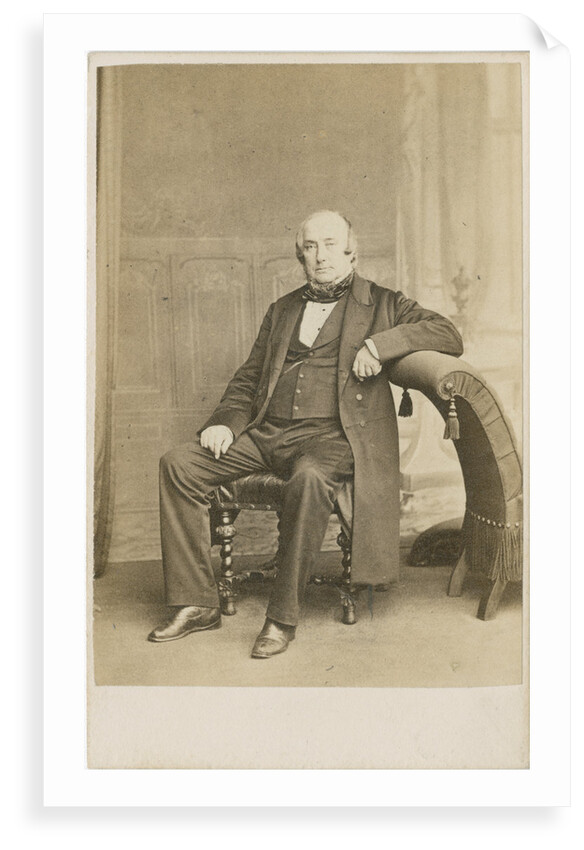 Portrait of James Scott Bowerbank (1797-1877) by Ernest Edwards