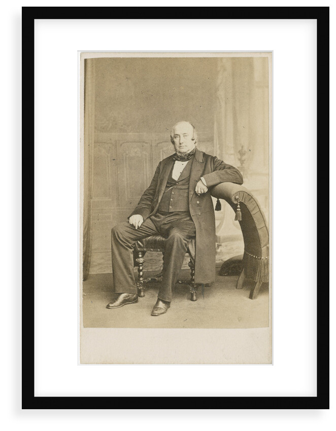 Portrait of James Scott Bowerbank (1797-1877) by Ernest Edwards