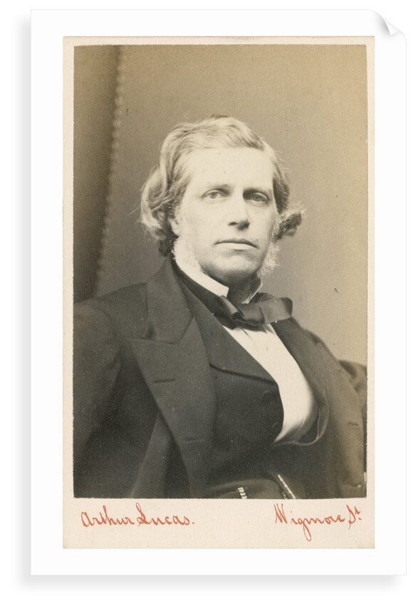 Portrait of William Bowman (1816-1892) by Arthur Lucas