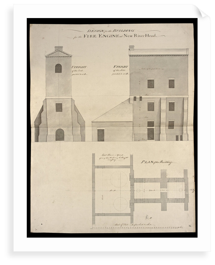 New River Head engine by John Smeaton