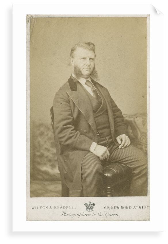 Portrait of Frederick Augustus Abel (1827-1902) by Wilson & Beadell