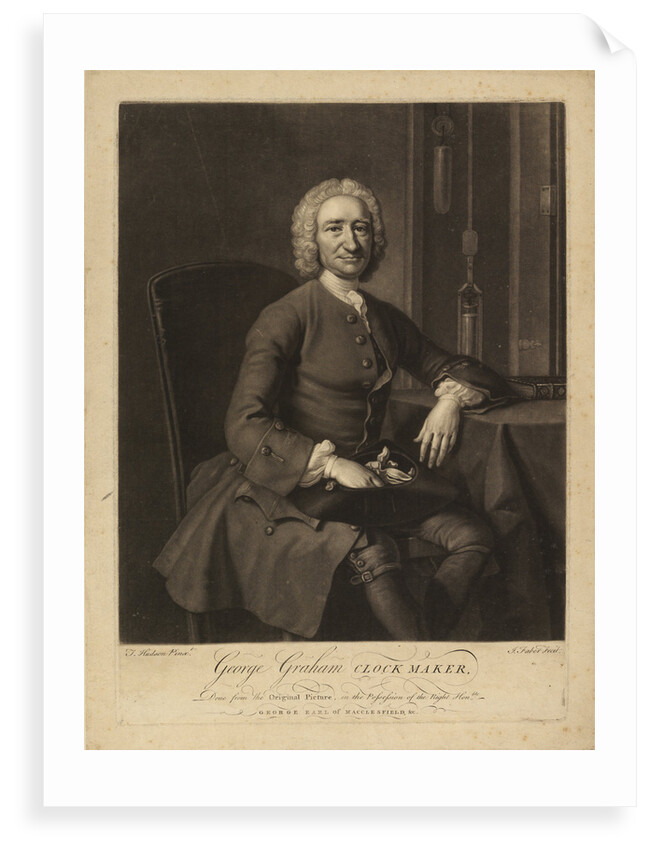 Portrait of George Graham (1673-1751) by John Faber the Younger