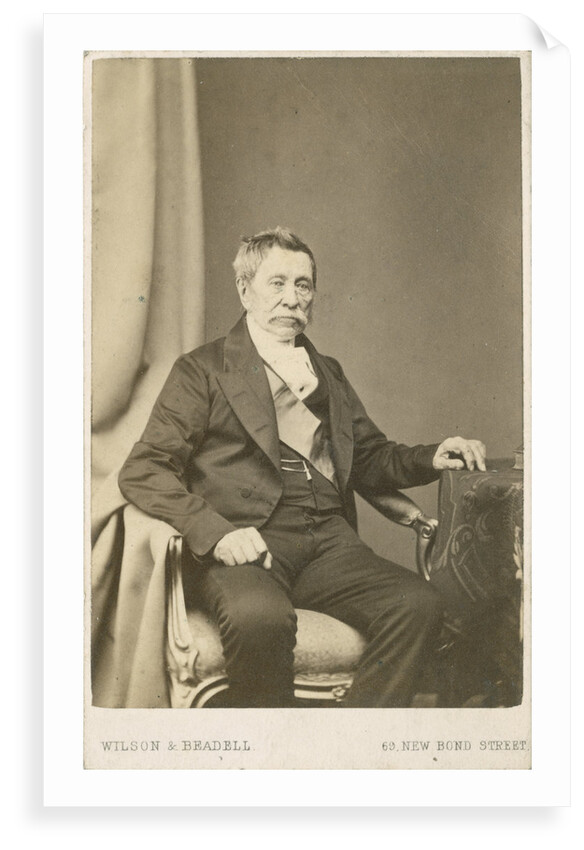 Portrait of John Fox Burgoyne (1782-1871) by Wilson & Beadell