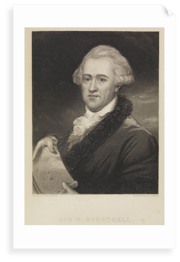 Portrait of William Herschel (1738-1822) by Edward Scriven