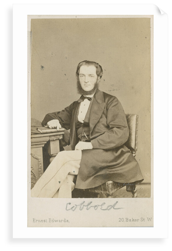 Portrait of Thomas Spencer Cobbold (1828-1886) by Ernest Edwards