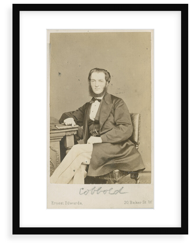 Portrait of Thomas Spencer Cobbold (1828-1886) by Ernest Edwards