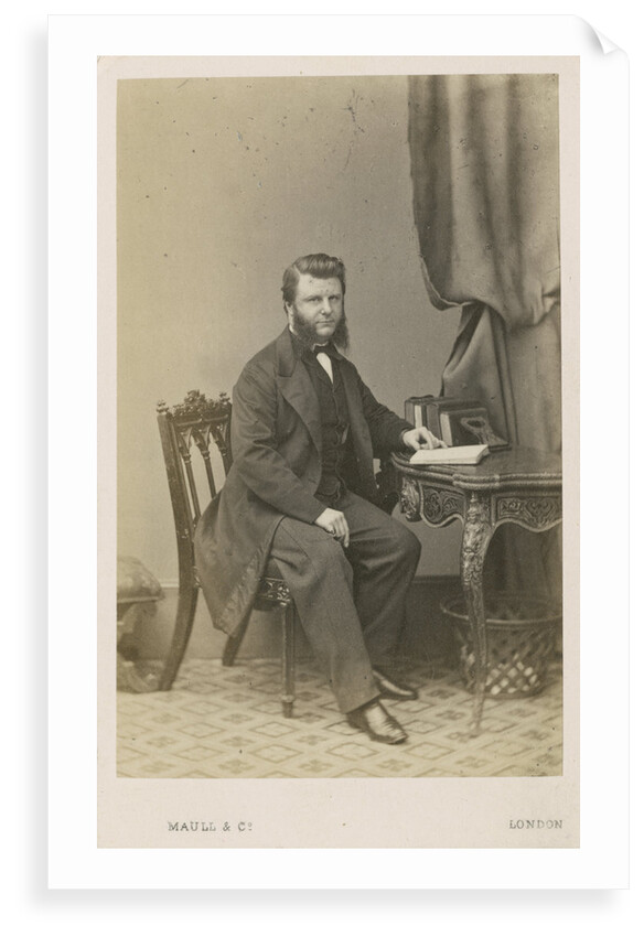 Portrait of Frederick Augustus Abel (1827-1902) by Maull & Co