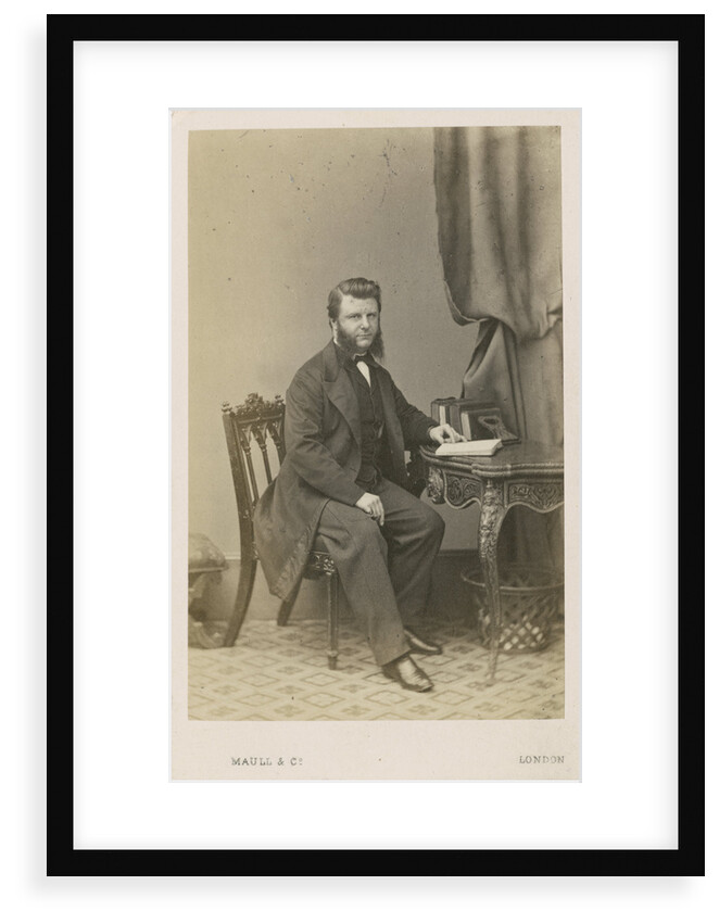 Portrait of Frederick Augustus Abel (1827-1902) by Maull & Co