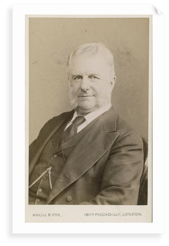 Portrait of Frederick Augustus Abel (1827-1902) by Maull & Fox