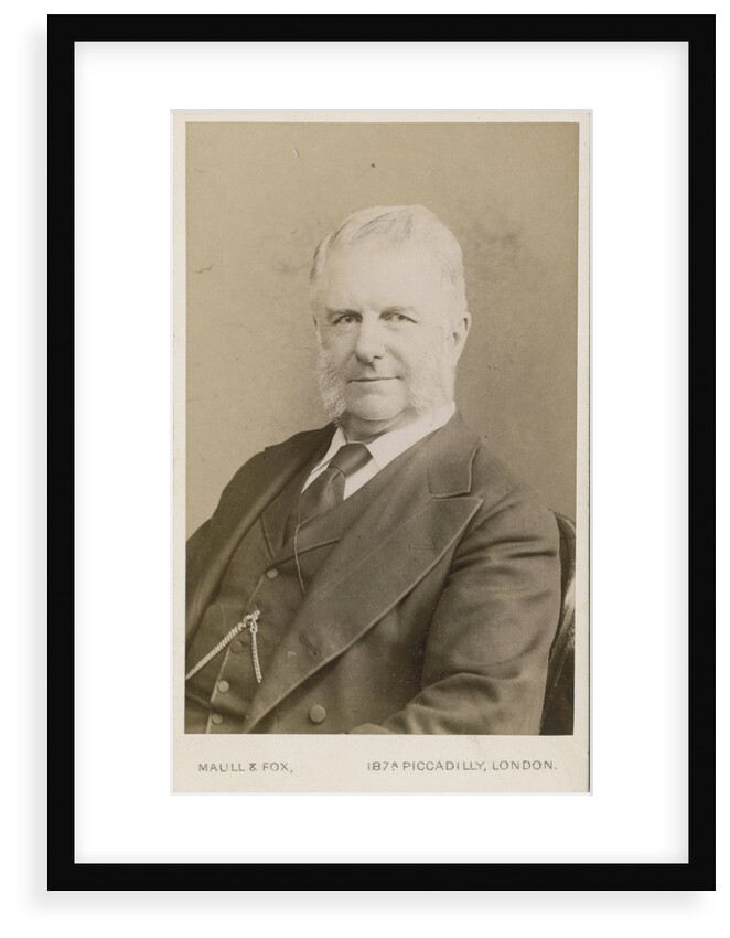 Portrait of Frederick Augustus Abel (1827-1902) by Maull & Fox