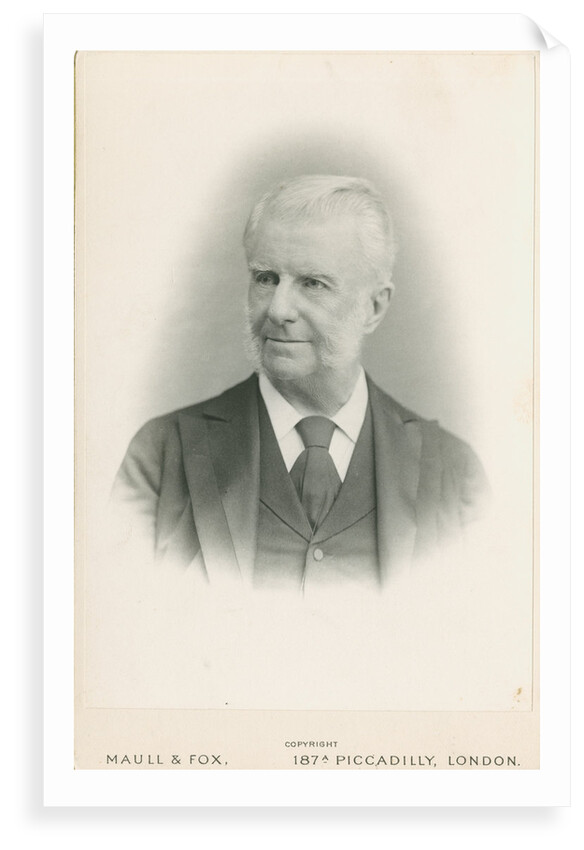 Portrait of Frederick Augustus Abel (1827-1902) by Maull & Fox