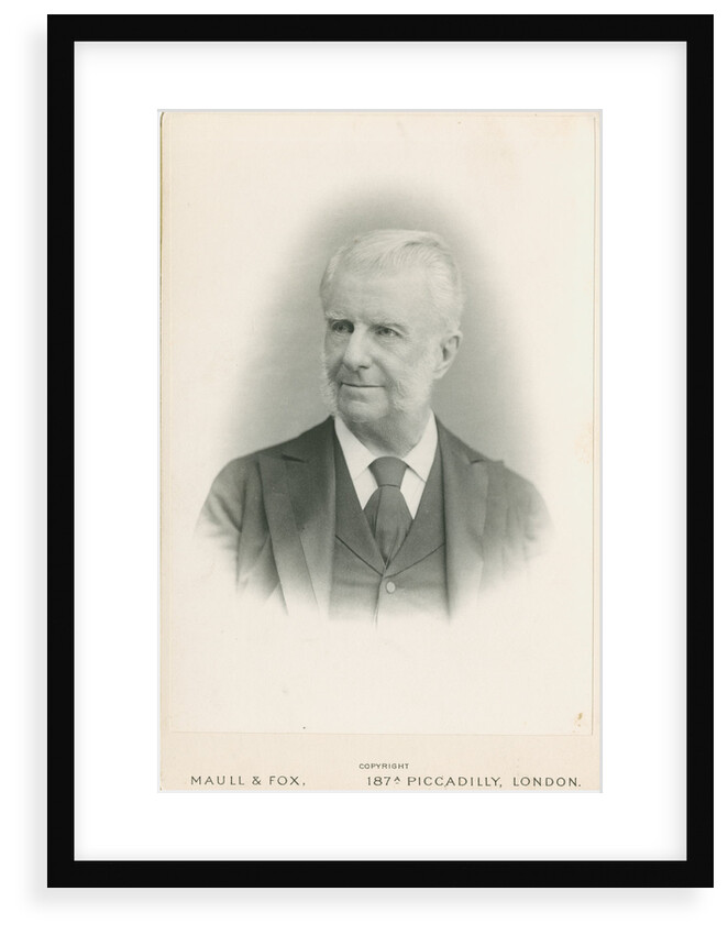 Portrait of Frederick Augustus Abel (1827-1902) by Maull & Fox