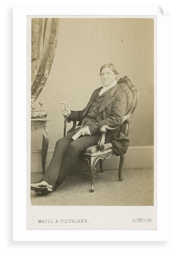 Portrait of Thomas Dyke Acland (1809-1898) by Maull & Polyblank