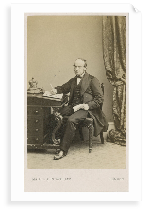Portrait of John Couch Adams (1819-1882) by Maull & Polyblank