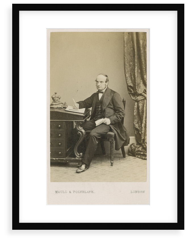 Portrait of John Couch Adams (1819-1882) by Maull & Polyblank