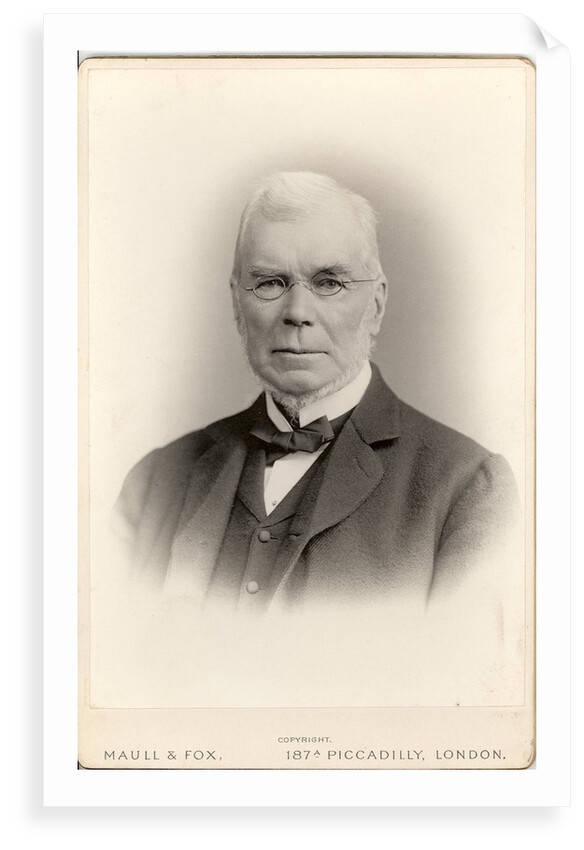 Portrait of George Johnston Allman (1824-1904) by Maull & Fox