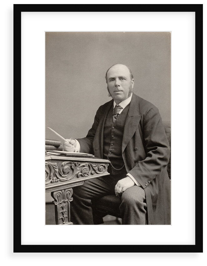 Portrait of Robert Stawell Ball (1840-1913) by Maull & Fox