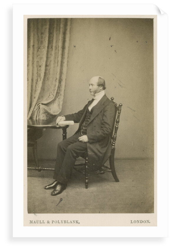 Portrait of John Barlow (1794-1869) by Maull & Polyblank