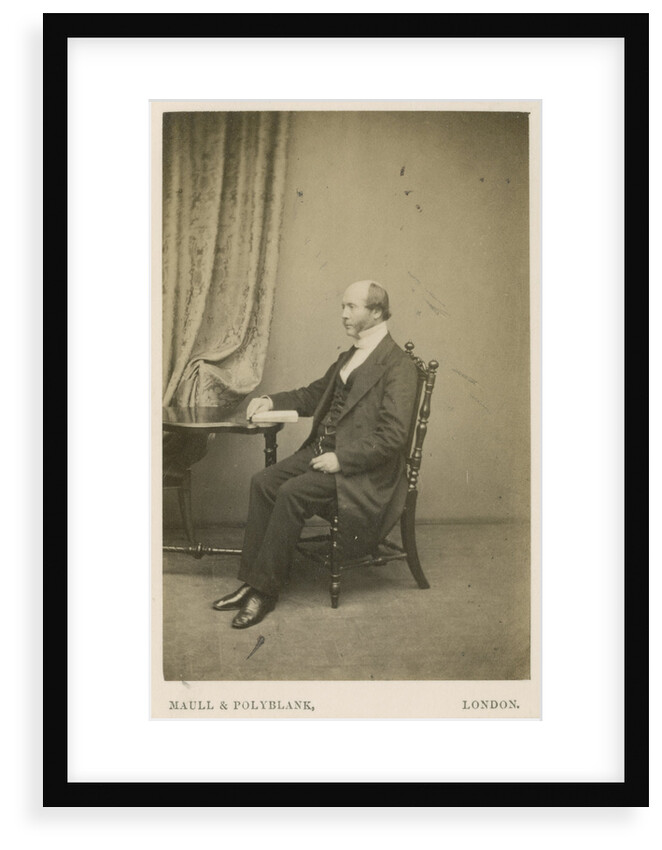 Portrait of John Barlow (1794-1869) by Maull & Polyblank