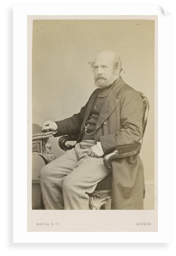 Portrait of Peter William Barlow (1809-1885) by Maull & Co