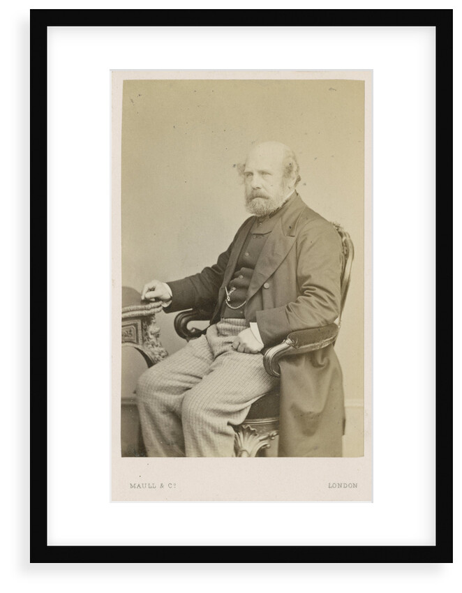 Portrait of Peter William Barlow (1809-1885) by Maull & Co