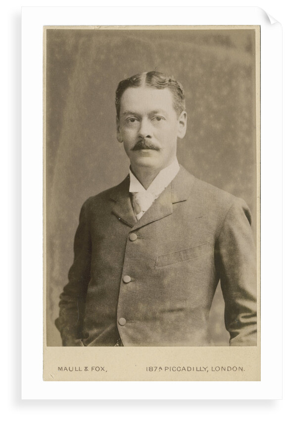 Portrait of Alfred Barnard Basset (1854-1930) by Maull & Fox